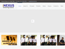 Tablet Screenshot of mail.inexusbio.com
