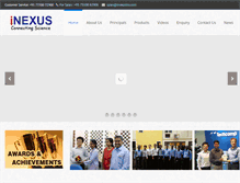 Tablet Screenshot of inexusbio.com